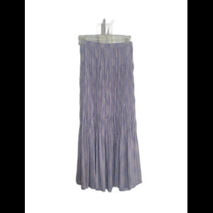 Ines De LA Fressange Purple Lavender Maxi Skirt Size Small